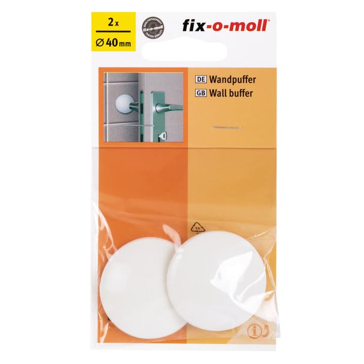 Image of Fix-O-Moll Türpuffer Ø 40 mm 2 x