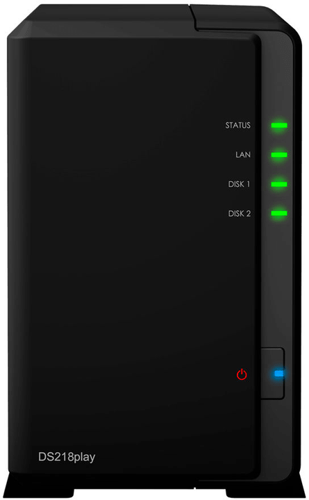 Synology DiskStation DS218play Leergehäuse Network-Attached-Storage (NAS) DiskStation DS218play Leergehäuse Network-Attached-Storage (NAS) Synology 785300131301 Bild Nr. 1