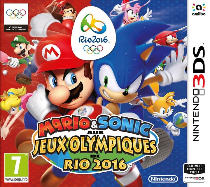3DS - Mario & Sonic aux Jeux Olympiques de Rio 2016 Box 3DS - Mario & Sonic aux Jeux Olympiques de Rio 2016 Box 785300120884 N. figura 1