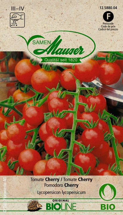 Image of Samen Mauser Tomate Cherry Gemüsesamen