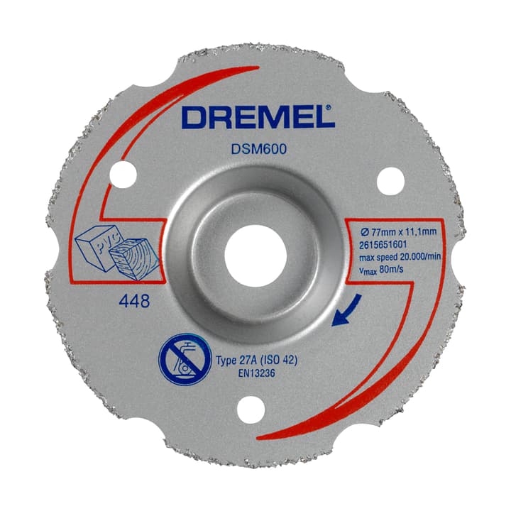 Image of Dremel Gerard-Karbidtrennscheibe DSM600 Zubehör Schneiden