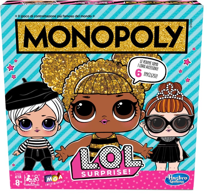 Monopoly Surprise LOL (IT) Monopoly Surprise LOL (IT) 748975290200 Photo no. 1
