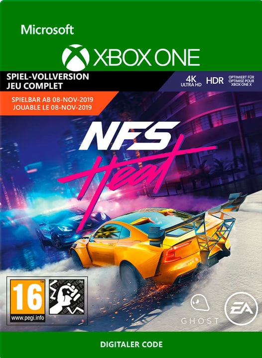 Xbox One - Need for Speed Heat Download (ESD) Xbox One - Need for Speed Heat Download (ESD) 785300147639 Photo no. 1