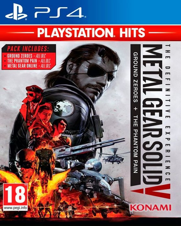 PS4 - PlayStation Hits: Metal Gear Solid - The Definitive Experience D/F Box PS4 - PlayStation Hits: Metal Gear Solid - The Definitive Experience D/F Box 785300139877 N. figura 1