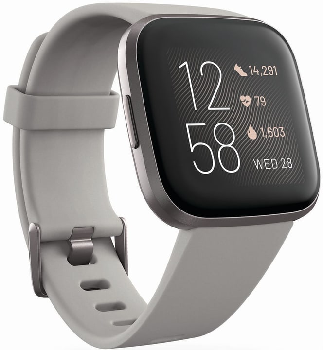Fitbit Versa 2 Stone/MistGrey aluminium Smartwatch Versa 2 Stone/MistGrey aluminium Smartwatch Fitbit 798707300000 Photo no. 1
