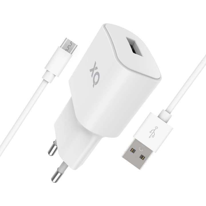 XQISIT Travel Charger 2.4A Single USB EU- Micro US Chargeur Travel Charger 2.4A Single USB EU- Micro US Chargeur XQISIT 798647300000 Photo no. 1