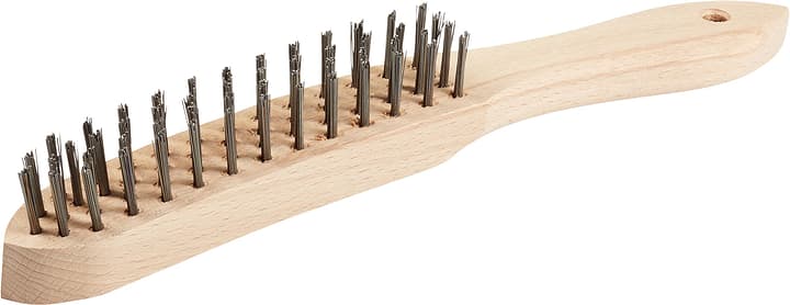 Image of Lux Stahldrahtbürste Classic 4-reihig Drahtbürsten bei Do it + Garden von Migros