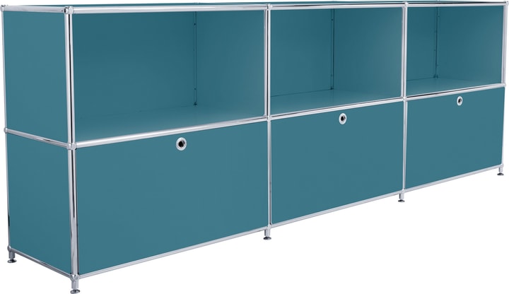 FLEXCUBE Buffet FLEXCUBE Buffet 401809600066 Dimensions L: 227.0 cm x P: 40.0 cm x H: 80.5 cm Couleur Pétrole Photo no. 1