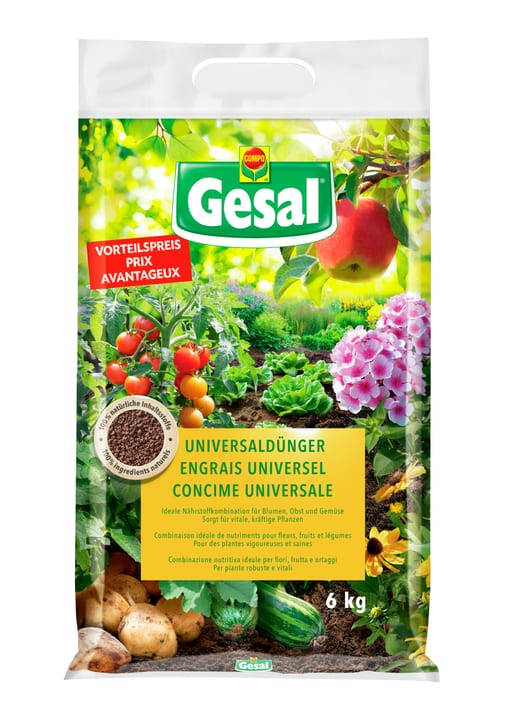 Image of Compo Gesal Universaldünger, 6 kg Feststoffdünger bei Do it + Garden von Migros