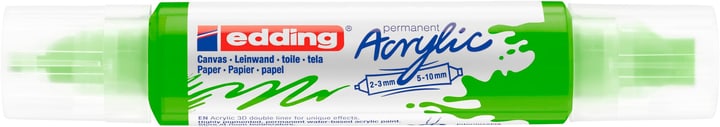 Image of edding Acrylmarker 5400, double liner, gelbgrün bei Do it + Garden von Migros