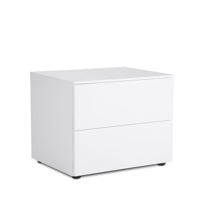 BOXSPRING Table de nuit BOXSPRING Table de nuit 360904200000 Dimensions L: 50.0 cm x P: 41.0 cm x H: 40.0 cm Couleur Blanc Photo no. 1
