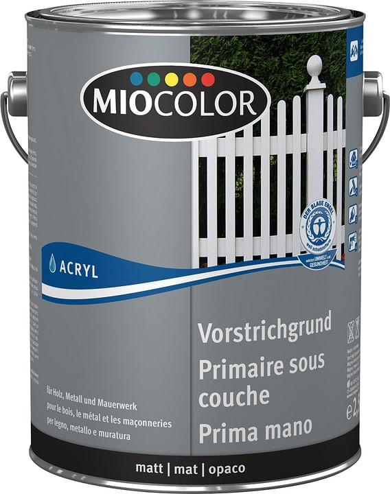 Image of Miocolor Acryl Vorstrichgrund Weiss 2.5 l bei Do it + Garden von Migros