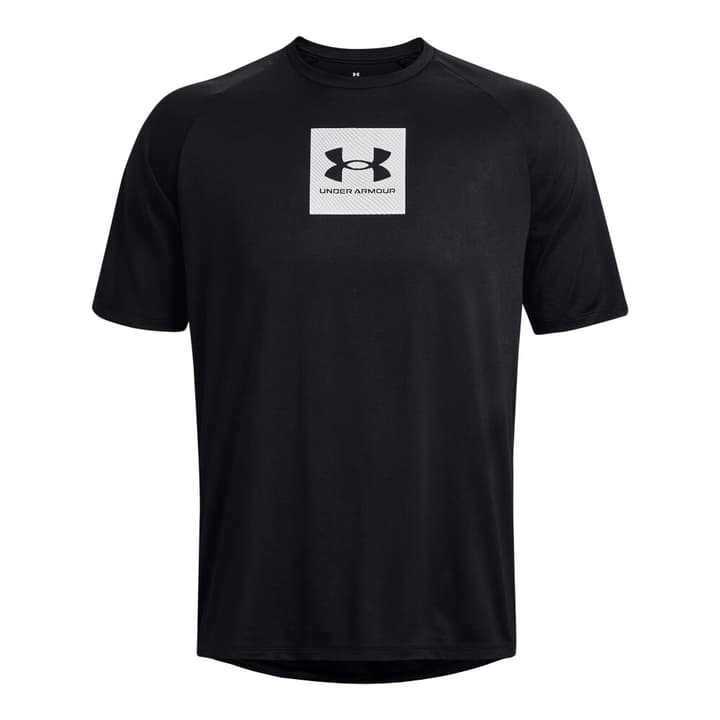 Image of Under Armour Tech Prt Fill SS T-Shirt schwarz