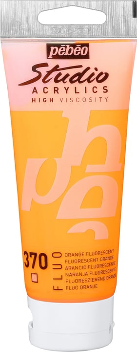 Pebeo Acrylic St 100ml arancio fluo Acrylic St 100ml arancio fluo Pebeo 663405500000 Colore Arancio Fluo N. figura 1