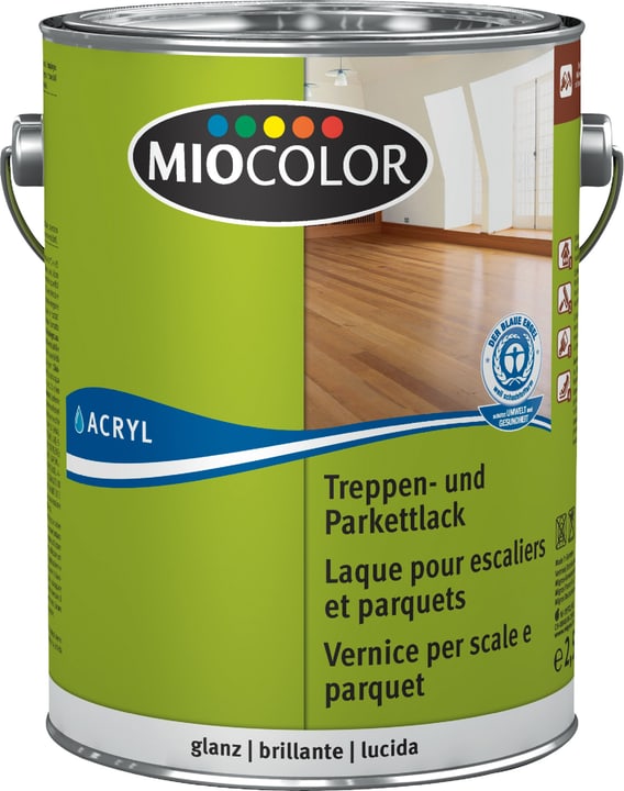 Image of Miocolor Treppen- und Parkettlack glanz Farblos 2.5 l bei Do it + Garden von Migros