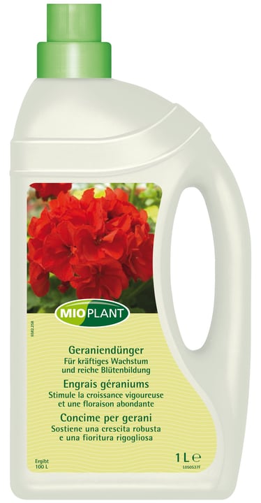 Image of Mioplant Geraniendünger, 1 l Flüssigdünger bei Do it + Garden von Migros