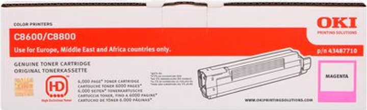 OKI Toner magenta Toner magenta OKI 785300124123 Photo no. 1