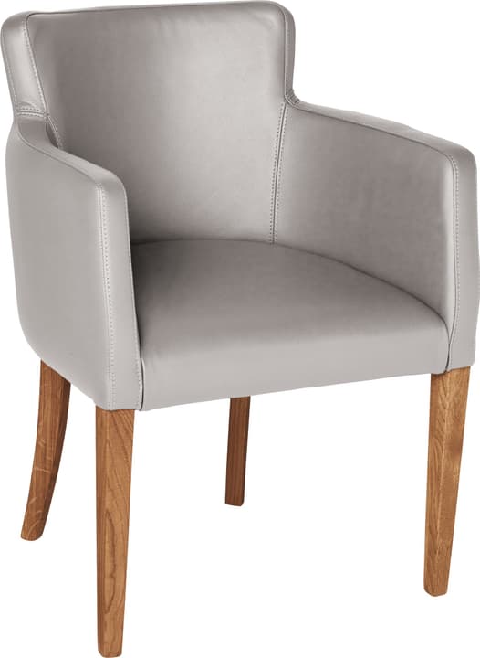 MORISANO Chaise MORISANO Chaise 402358200086 Dimensions L: 56.0 cm x P: 46.0 cm x H: 79.0 cm Couleur Gris perle Photo no. 1