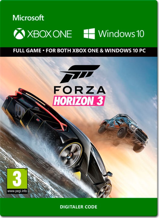 Xbox One - Forza Horizon 3 Download (ESD) Xbox One - Forza Horizon 3 Download (ESD) 785300137362 Bild Nr. 1