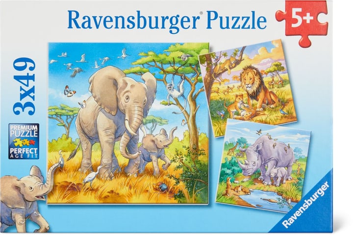 Géants sauvages Ravensburger Puzzle Géants sauvages Ravensburger Puzzle 748976700000 Photo no. 1