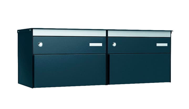 Image of Stebler 2er Gruppe s:box 13 Anthrazit/Anthrazit seitlich Briefkasten bei Do it + Garden von Migros