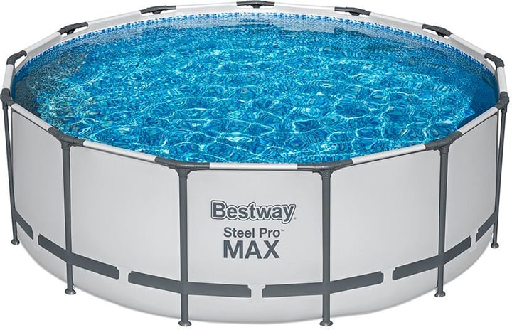 Image of Bestway Steel Pro MAX Frame Pool Komplett-Set 396 x 122 cm, rund