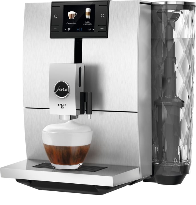 JURA ENA 8 Signature Line Massive Aluminium Kaffeevollautomat ENA 8 Signature Line Massive Aluminium Kaffeevollautomat JURA 71800320000019 Bild Nr. 1