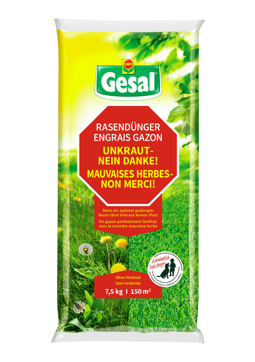 Image of Compo Gesal Rasendünger Unkraut - Nein danke!, 7,5 kg bei Do it + Garden von Migros