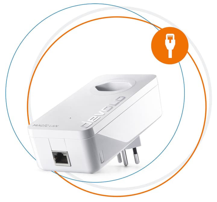 devolo Magic 2 LAN Single Adaptateur réseau Magic 2 LAN Single Adaptateur réseau devolo 785300139324 Photo no. 1