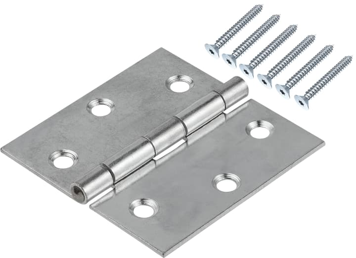 Image of Scharnier mit Schraube verzinkt 60 x 34 mm Scharniere