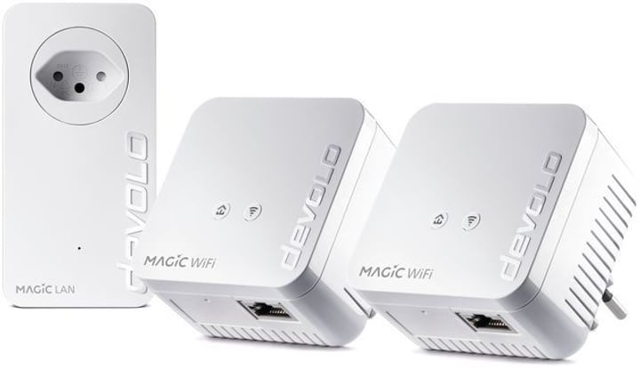 devolo Powerline Magic 1 WIFI mini Multiroom Kit Starter Kit Powerline Magic 1 WIFI mini Multiroom Kit Starter Kit devolo 785300149652 Photo no. 1