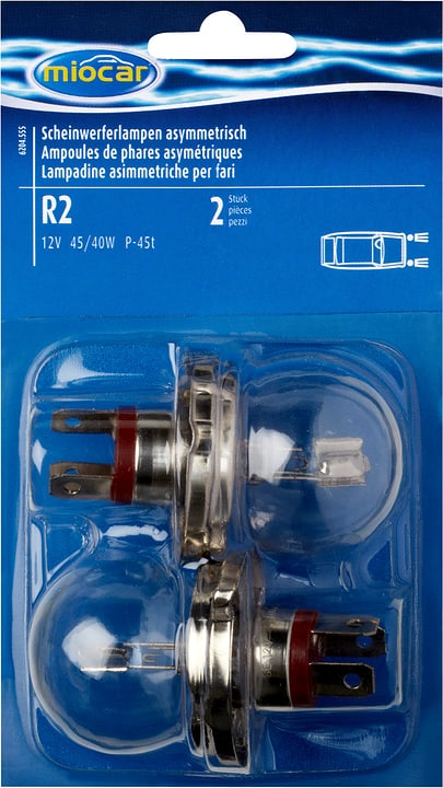 Image of Miocar Scheinwerferlampe asymetrisch R2 Autolampe bei Do it + Garden von Migros