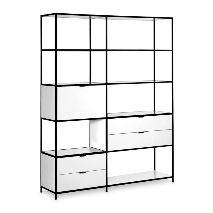 Edition Interio SEVEN Étagère SEVEN Étagère Edition Interio 362217500000 Dimensions L: 155.0 cm x P: 38.0 cm x H: 189.0 cm Couleur Blanc Photo no. 1