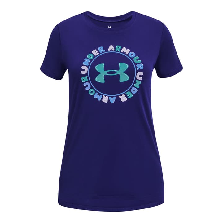 Image of Under Armour UA Tech Wordmark SSC Fitnessshirt marine