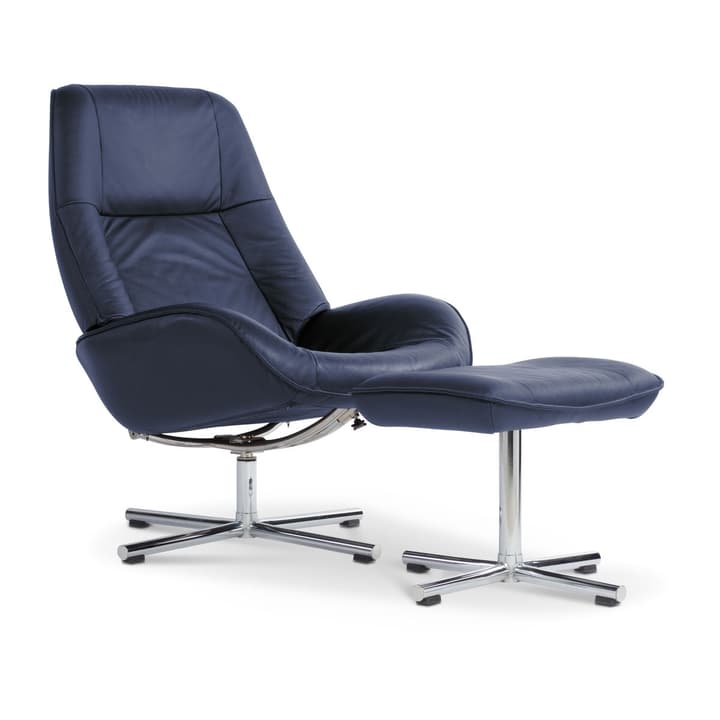 BRIGHTON Sessel und Hocker BRIGHTON Sessel und Hocker 360004027190 Grösse B: 72.0 cm x T: 84.0 cm x H: 102.0 cm Farbe Dunkelblau Bild Nr. 1