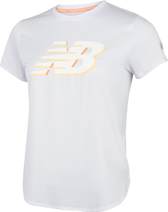 Image of New Balance W Graphic Accelerate Short Sleeve Laufshirt lila bei Migros SportXX
