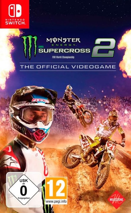 NSW - Monster Energy Supercross - The Official Videogame 2 Box NSW - Monster Energy Supercross - The Official Videogame 2 Box 785300140763 N. figura 1