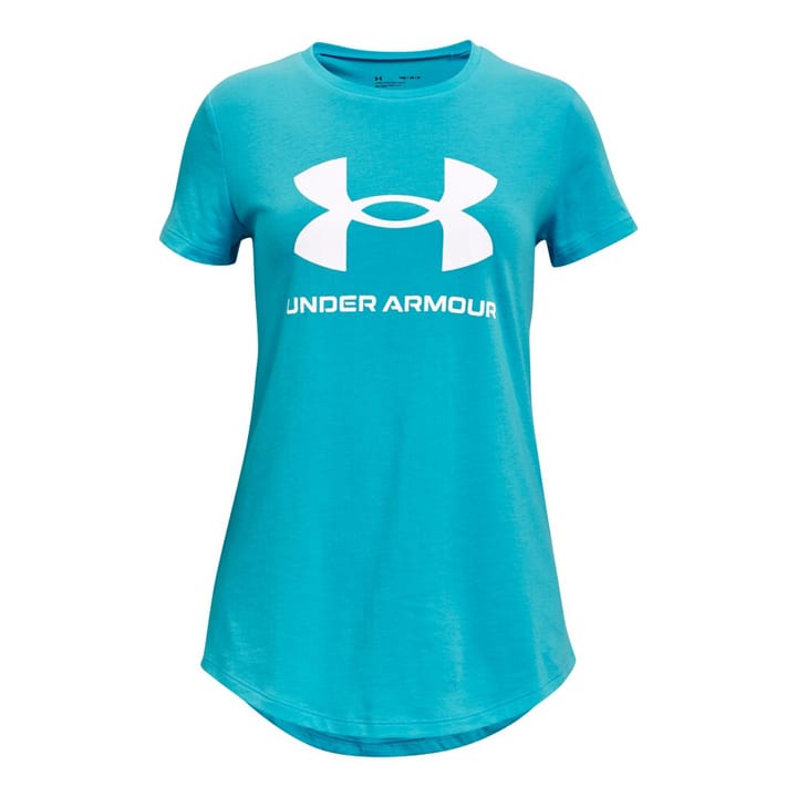 Image of Under Armour Live Sportstyle Graphic SS Fitnessshirt türkis bei Migros SportXX