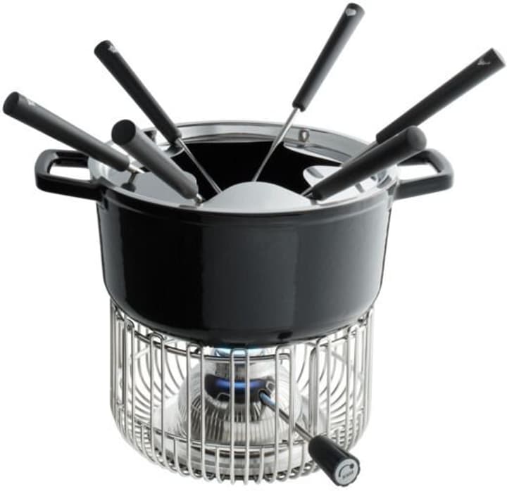 Image of Kisag Fondueset Duo Gusseisen ø 20 cm 10-teilig emailliert Fondue
