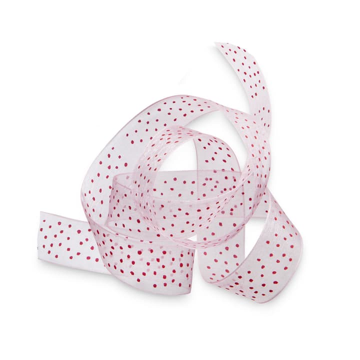PEBBLES ruban 25 mm x 5 m PEBBLES ruban 25 mm x 5 m 386184000000 Dimensioni L: 500.0 cm x P: 2.5 cm x A: 0.1 cm Colore Rosa N. figura 1