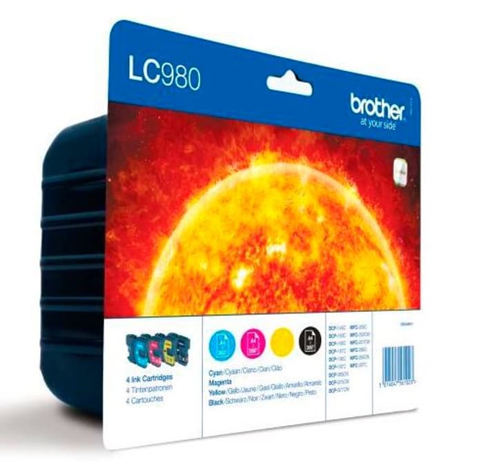 Brother LC-980 Multipack Cartouche d'encre LC-980 Multipack Cartouche d'encre Brother 797511500000 Photo no. 1