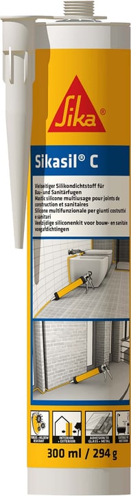 Image of Sika Sikasil-C transp. 300 ml Silikon