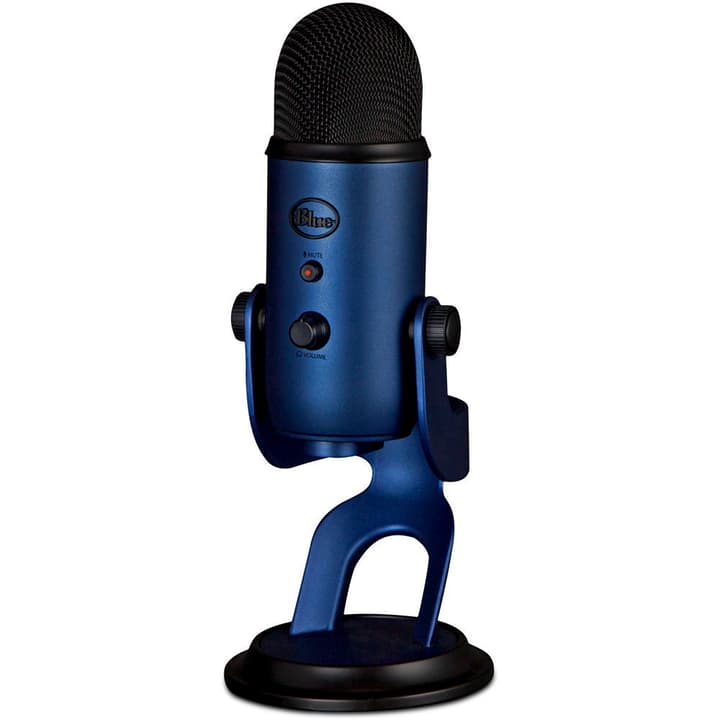 Blue Yeti Microphone Midnight Blue USB Mikrofon Yeti Microphone Midnight Blue USB Mikrofon Blue 785300139730 Bild Nr. 1