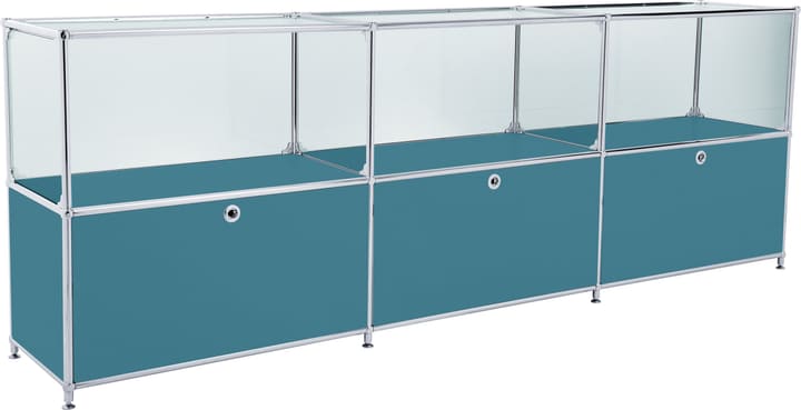 FLEXCUBE Sideboard FLEXCUBE Sideboard 401814530266 Grösse B: 227.0 cm x T: 40.0 cm x H: 80.5 cm Farbe Petrol Bild Nr. 1