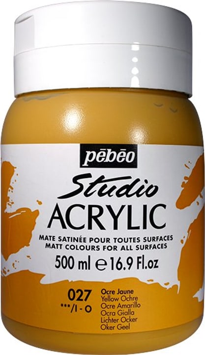 Pebeo Pébéo High Viscosity Studio 500ml Pébéo High Viscosity Studio 500ml Pebeo 663534271027 Couleur Ocre Jaune Photo no. 1