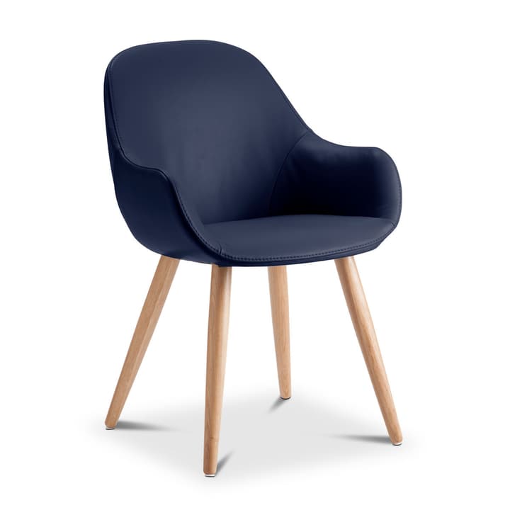 LAYLA Stuhl Sauvage LAYLA Stuhl Sauvage 366028730410 Grösse B: 56.0 cm x T: 60.0 cm x H: 84.0 cm Farbe Dunkelblau Bild Nr. 1