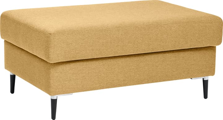 DIENER Pouf DIENER Pouf 407426600000 Couleur Jaune Dimensions L: 100.0 cm x P: 64.0 cm x H: 45.0 cm Photo no. 1