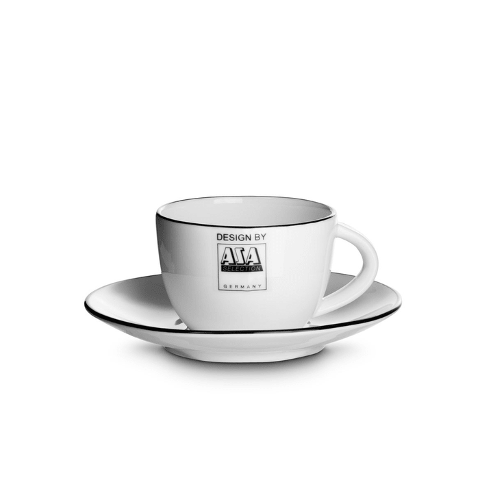 ASA LIGNE NOIR Espressotasse mit Unterteller LIGNE NOIR Espressotasse mit Unterteller ASA 393093100000 Bild Nr. 1