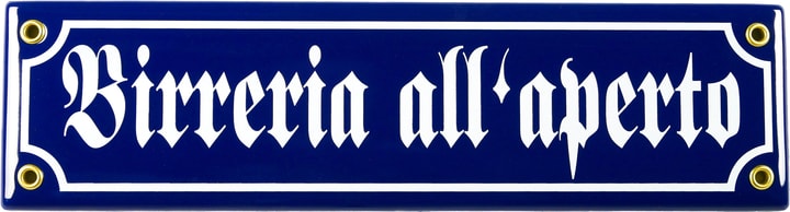 Image of Emailschild Birreria all aperto bei Do it + Garden von Migros