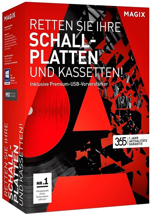 PC - MAGIX Retten Sie Ihre Schallplatten & Kassetten (Aktualitätsgarantie) Physisch (Box) PC - MAGIX Retten Sie Ihre Schallplatten & Kassetten (Aktualitätsgarantie) Physisch (Box) 785300120914 Bild Nr. 1